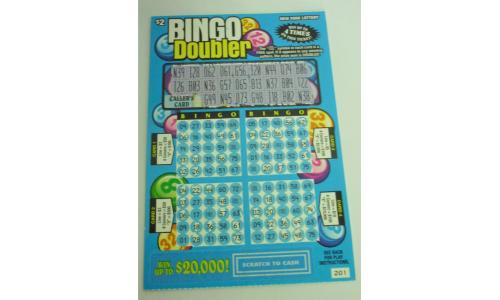 Bingo Doubler Cartela Azul